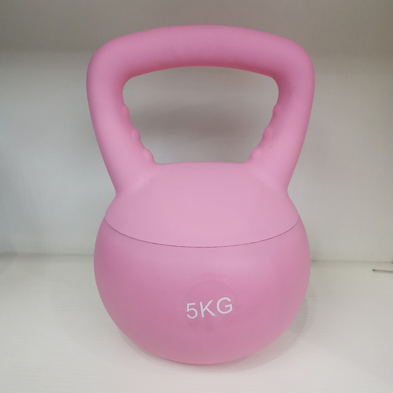Customized Soft Kettlebell for Home Hip Squat Lifting Kettle Dumbbell Gym Yoga Shaping Strength Training Soft Kettlebell