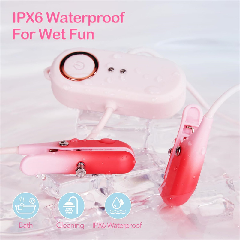 Nipple Orgasm Handy Gadget Electric Remote Control Female Sex Toys Nipple Masturbator Sexy Sm Vibrating Sex Nipple Clamp