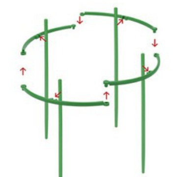 Indoor Household Flower Stand Support Rod Flower Stand Climbing Vine Flower Stand Crab Claw Orchid Stand Flower Vine Stand Spliced Flower Stand