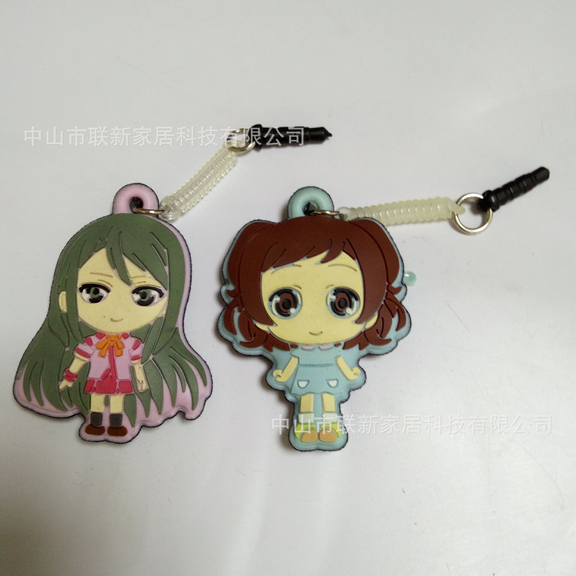 Заглушка для пыли, подвеска для мобильного телефона, мультяшная подвеска, протирка экрана мобильного телефона