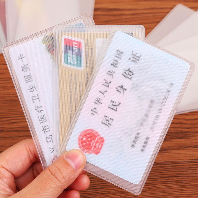 Cross-border Card Set ID Card Set Bus Card Set Meal Card Bank Card Set Anti-magnetic Certificate Card Set Transparent Industrial Card