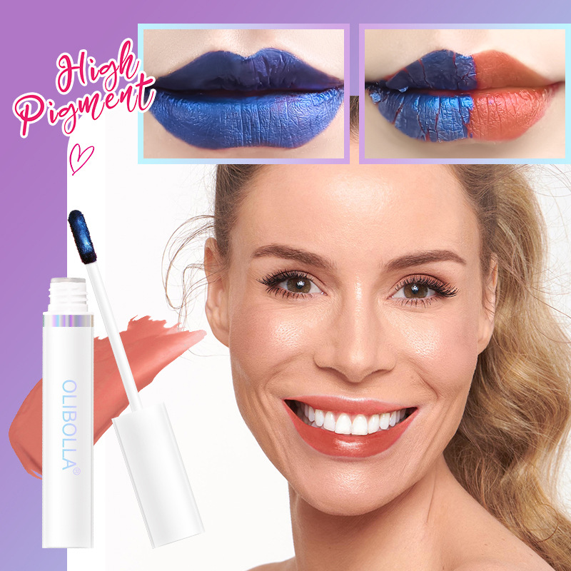 9-color tearing lip glaze tearing matte dyed lip gloss lip film durable waterproof does not fade does not fall off manufacturers