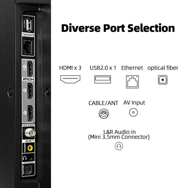 Tcl 55 Inch Smart Tv 4K Uhd Hdr Led Android-Global Version Tv