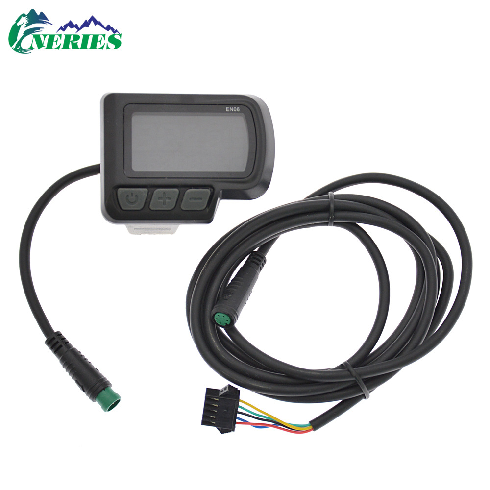 Electric Bicycle En06 Smart Lcd Instrument Mountain Bike Scooter Lcd Display Waterproof Cable 5-Core Wiring
