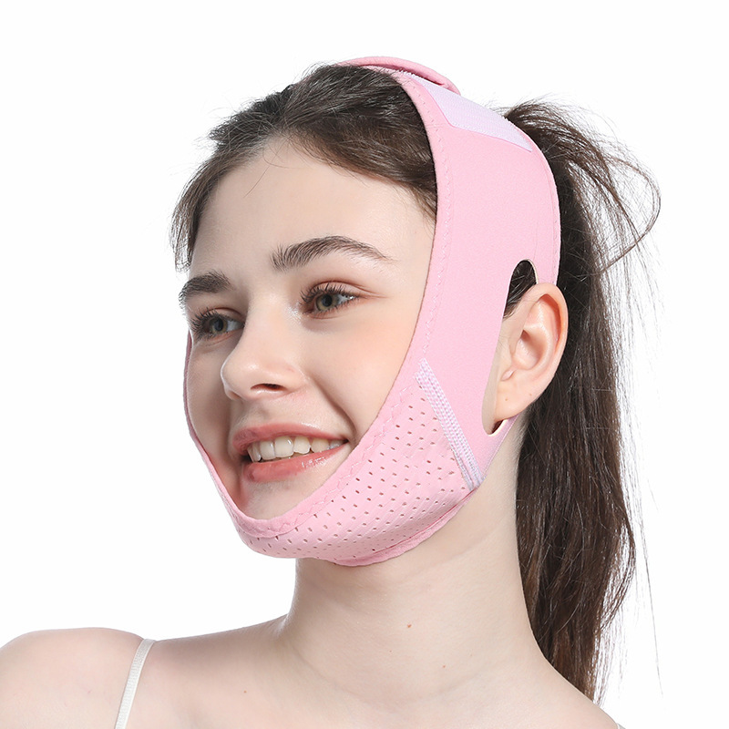 V-Face Mask, Small Face Shaping Sleep Mask, Firming Nasolabial Folds, Double Chin Lifting, Small V-Face Bandage, Double Chin