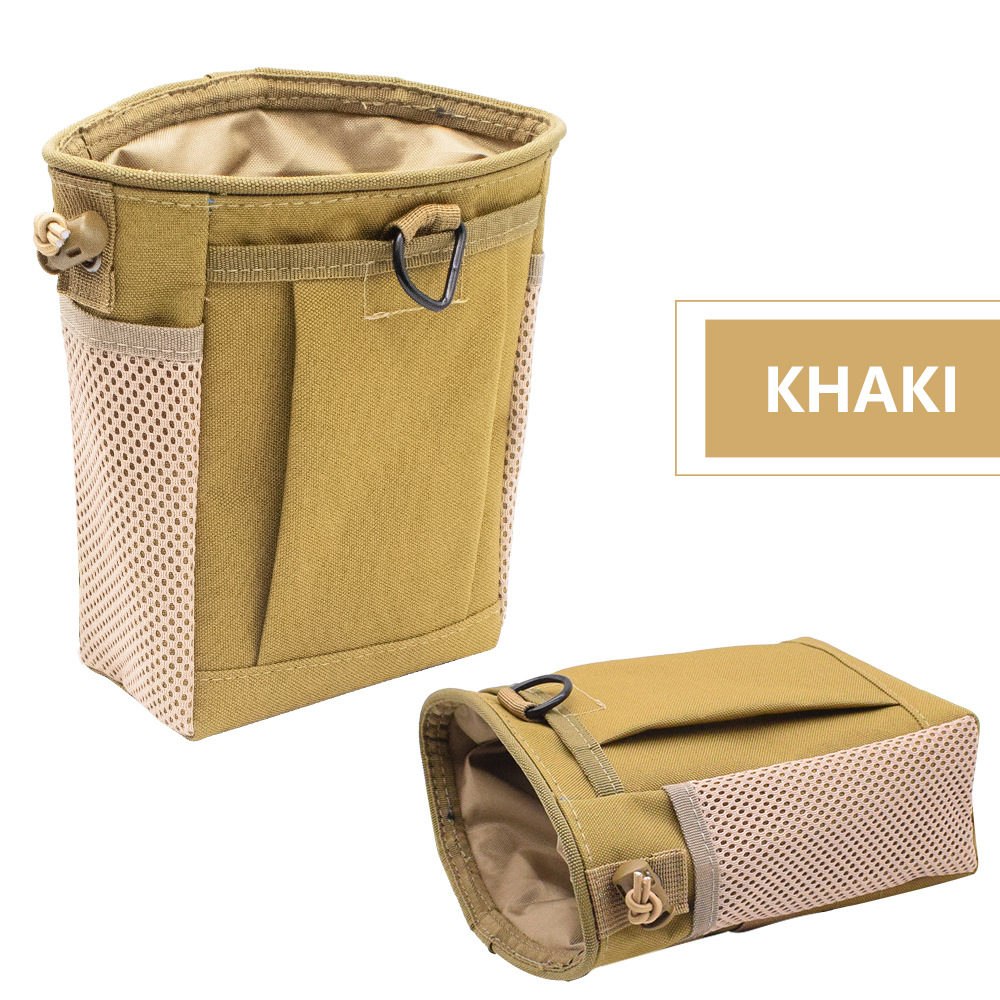 Outdoor Tactical Miscellaneous Storage Bag, Hiking Waist Bag, Drawstring Storage Bag Model 01