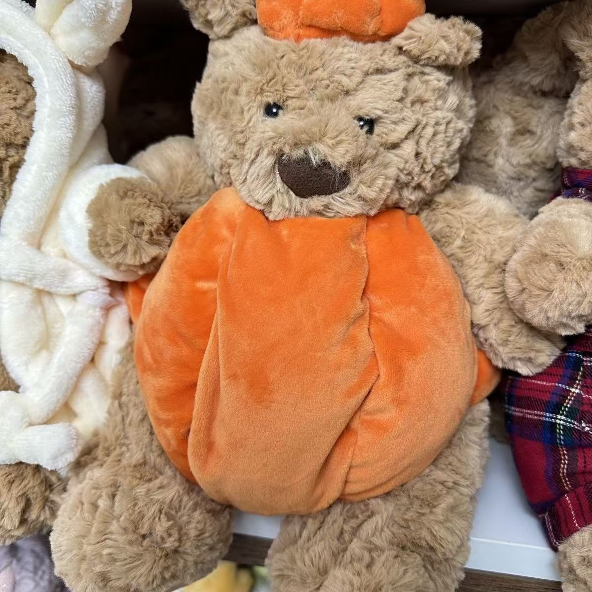 Domestic Jellycat Nip Brand Jelly Halloween Barcelona Bear Pumpkin Bear Cute Toy Gift