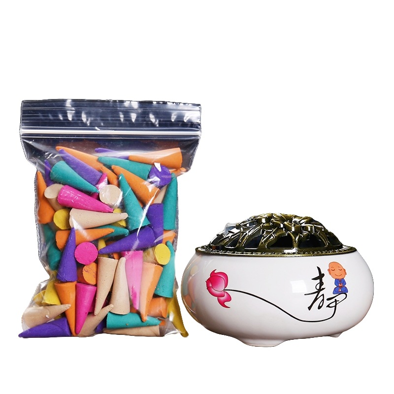 Pagodar Granules Sandalwood Aquilarius Flower Fragrance Thailand Pagoda Aromatherapy Cone Home Incense Stove Toilet Toilet Deodorant Fragrance