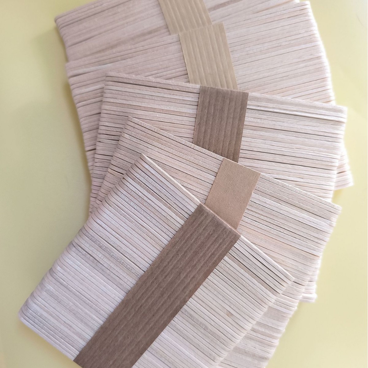 Ice cream stick DIY model wooden stick handmade material log color ice cream stick manufacturers supply printed logo