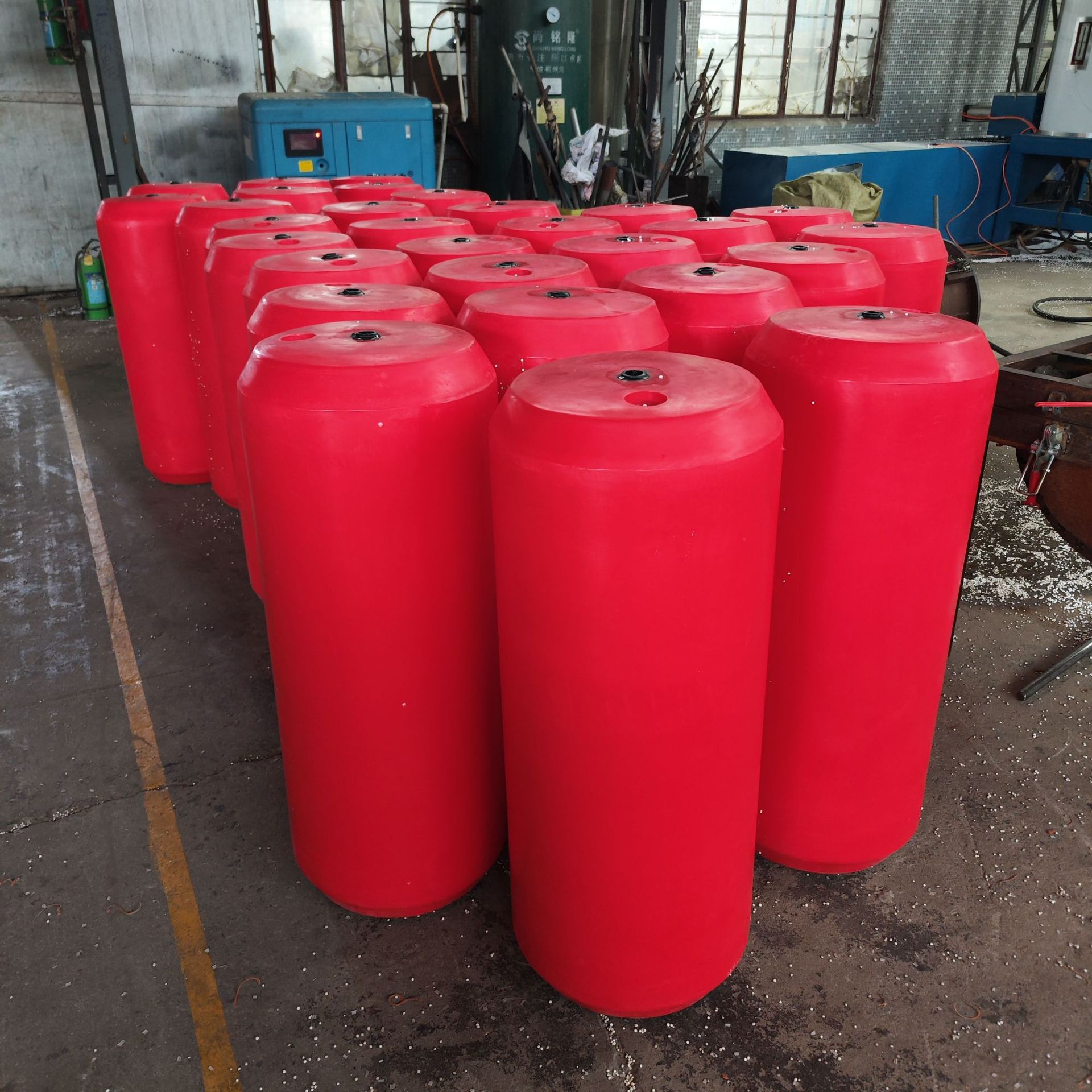 Channel Pe Buoy Inland Water Warning Positioning Navigation Buoy Fire Training Dragon Boat Event Plastic Floating Ball