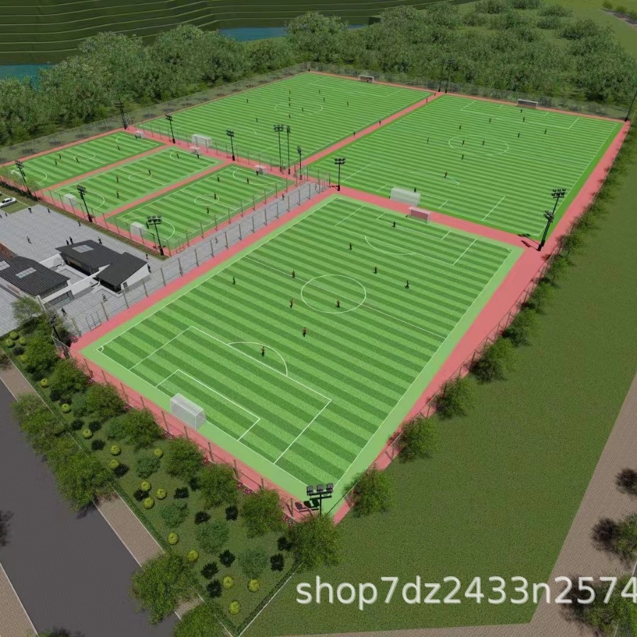 Simulated Putting Green Golf Court Artificial Turf Curved Silk Artificial Plastic Outdoor Simulated Turf Carpet