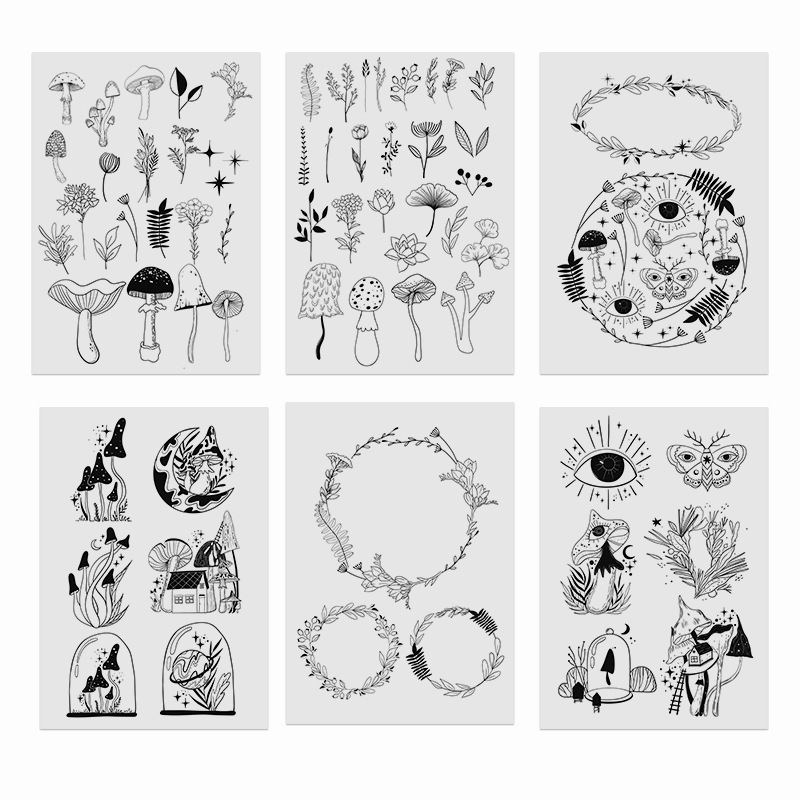 Клеевой нетканый материал, растворимый в холодной воде, с печатным узором, самоклеящийся, для вышивки