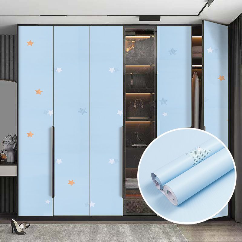 Dormitory Desktop Stickers College Students' Dormitory Furniture Desk Wardrobe Refurbished Wallpaper Self-adhesive Waterproof Table Stickers Mengnuo