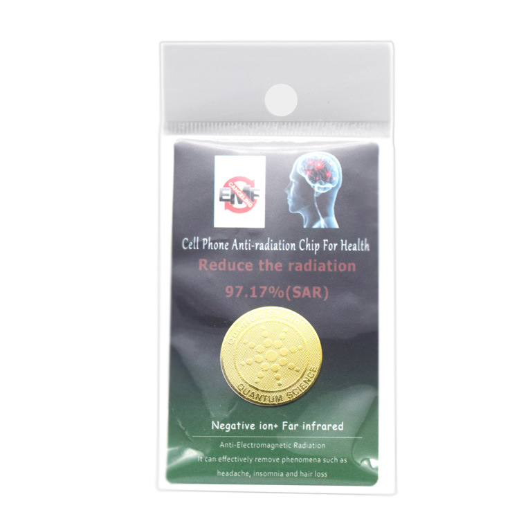 24K gold sunflower anti-radiation stickers mobile phone anti-radiation stickers anti-battery radiation stickers logo