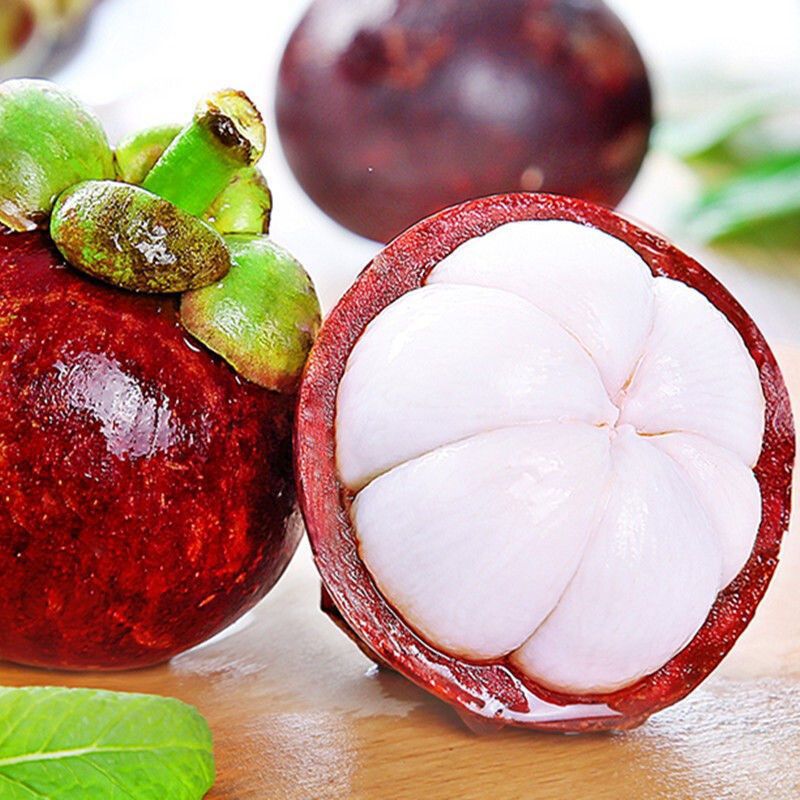 Fresh Mangosteen Sf Cold Chain 0.5kg-2.5kg Seasonal Large Fruit Wholesale Independent Station