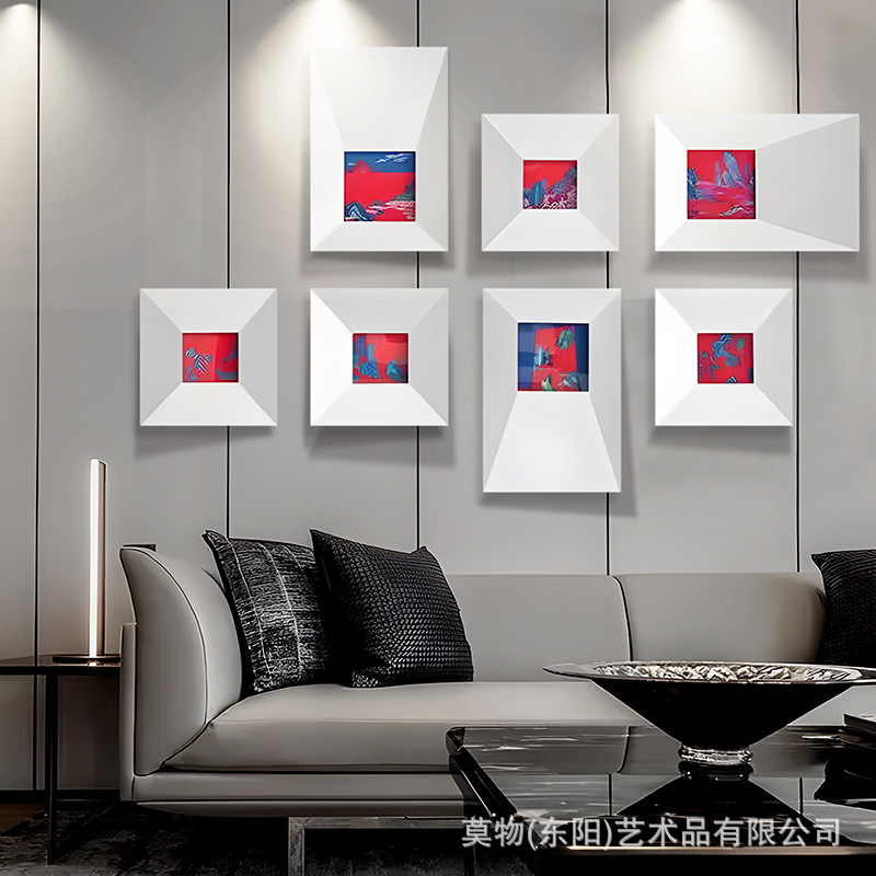 Mo object craft decorative painting to drawing device painting three-dimensional physical painting high-end large hotel project single commercial scene