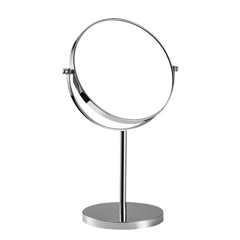 Makeup Mirror 8 Inch Desktop Simple Large Princess Mirror Double-sided Mirror Magnifying Wedding Mirror Desk Dormitory Dressing