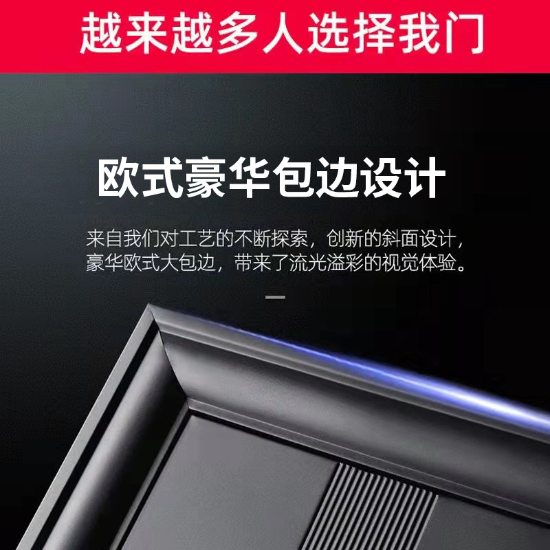 Factory spot security door engineering door flat simple apartment door rental door entry door fluorocarbon paint sunscreen door