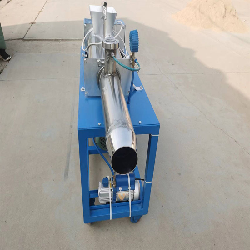 Pottery Clay Machine Stainless Steel Biaxial Vacuum Clay Machine Small Household Pottery Bar Teaching Pottery Equipment Clay Squeezer