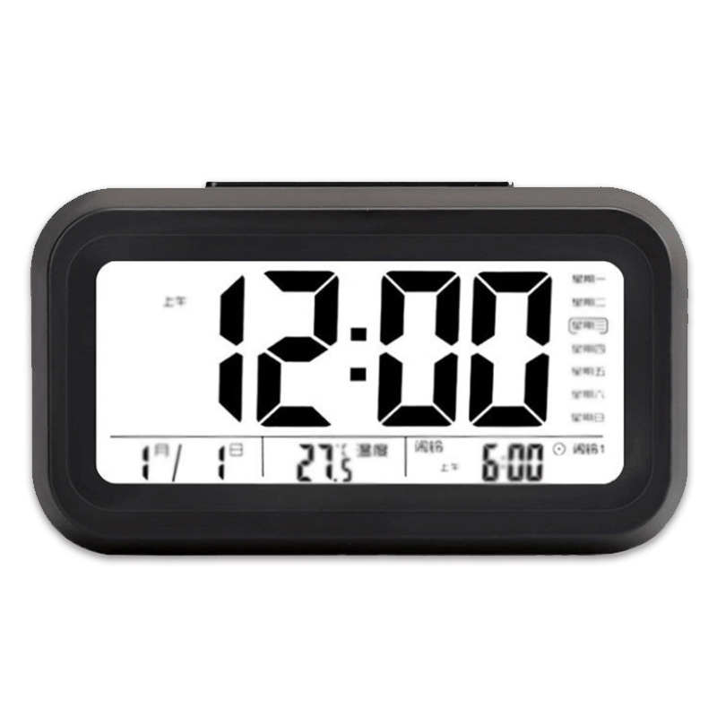 Student Electronic Clock Children's Alarm Clock Study Desk with Voice Time Electronic Gift Clock Wholesale