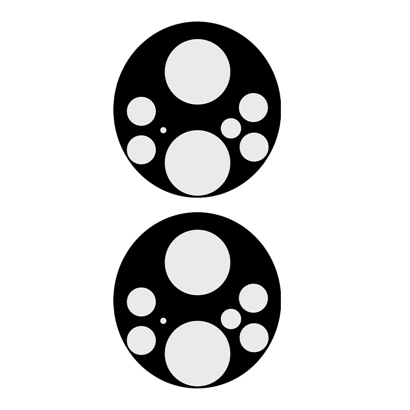 Acrylic Digital Display Screen Silk Screen Pc Lens Panel Plus Hard Pc Plastic Lens Acrylic Sign Anti-Scratch