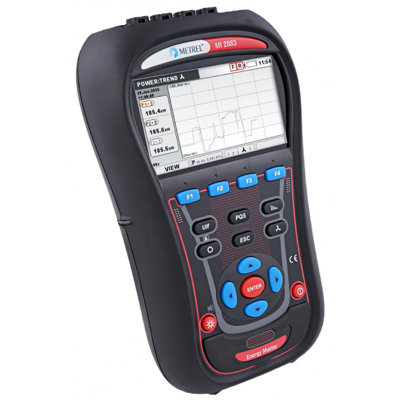German Metrel Mi2883 S-Class Three-Channel Handheld 4g Power Quality Analyzer Original Instrument