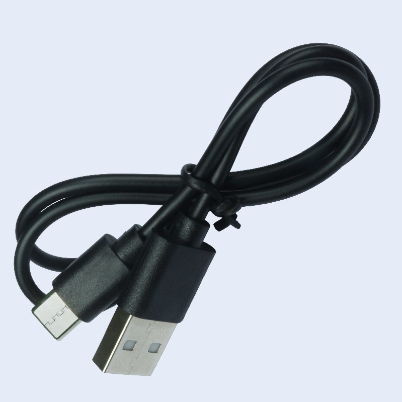1.5A National Standard Copper Type-C Charging Cable Power Cord 30/50Cmtpc Data Cable 2-Core Durable for Small Appliances