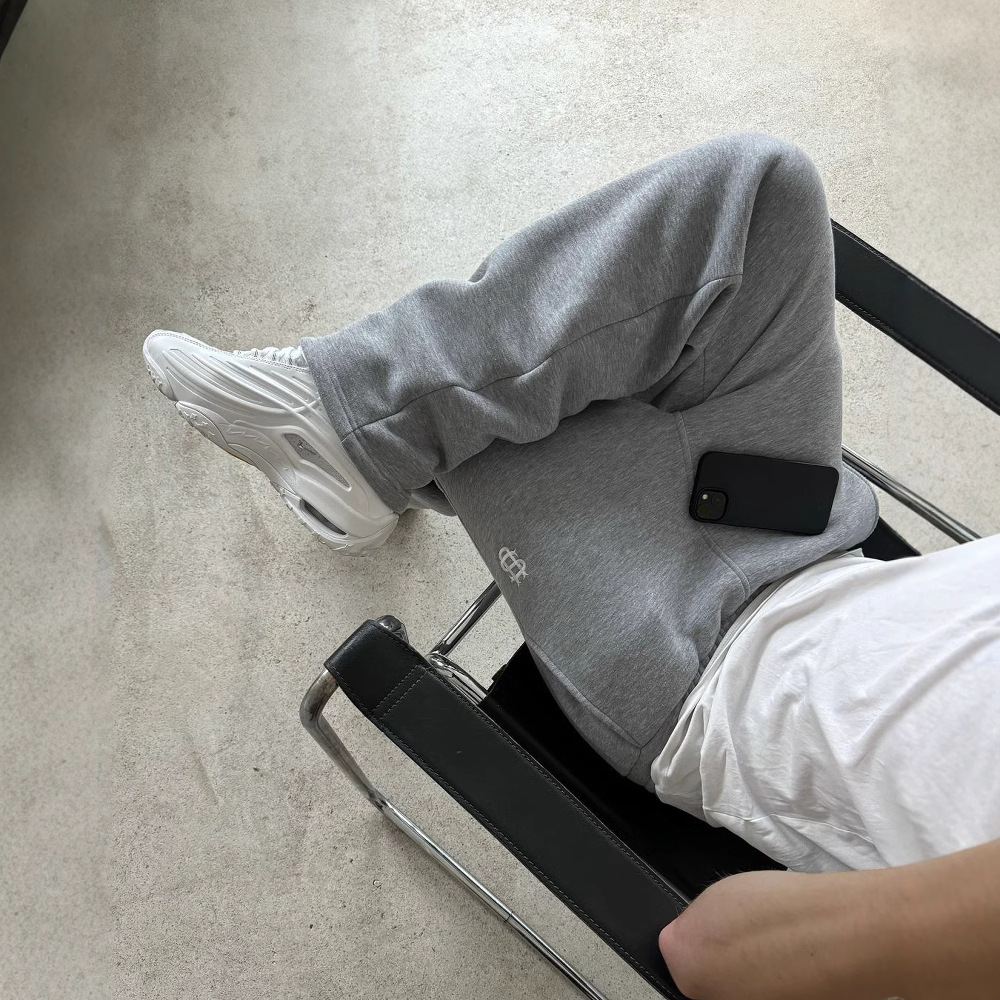 Оптовая кросс-бордерная одежда, эластичные брюки с завязками и молнией, однотонные повседневные длинные брюки в стиле хип-хоп