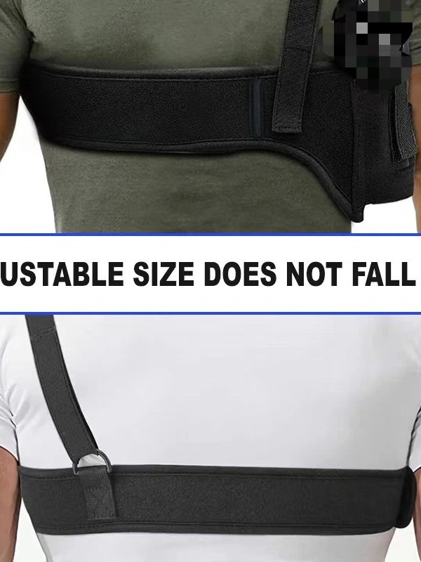 Factory direct supply men's and women's left and right universal slung underarm concealed elastic sports waist seal tactical hidden quick draw gun