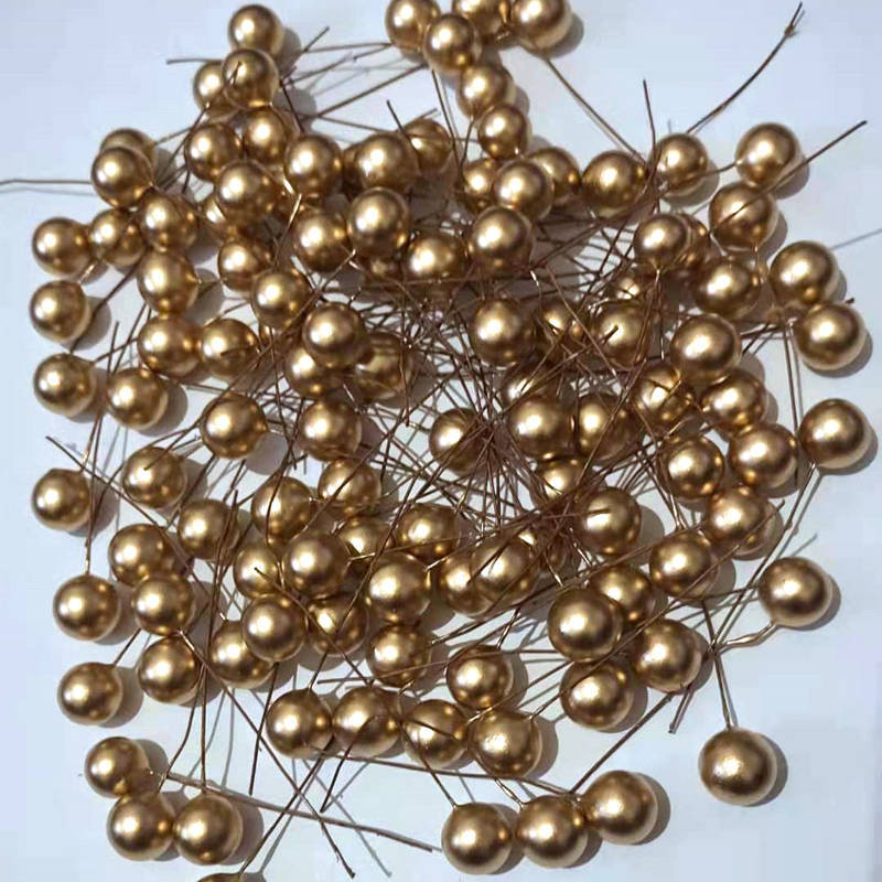 Simulation foam Berry Christmas decoration foam fruit Christmas supplies accessories simulation golden ball Berry