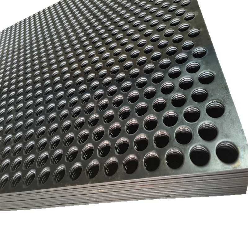 Stainless Steel Punching Plate Hole Plate Thickened Perforated Plate Crusher Sieve Filter Stainless Steel Round Hole Mesh Plate