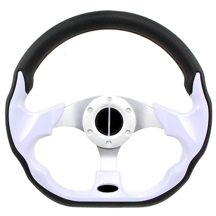 Factory direct car modified steering wheel competitive imitation racing PU modified 13-inch racing steering wheel multi-color