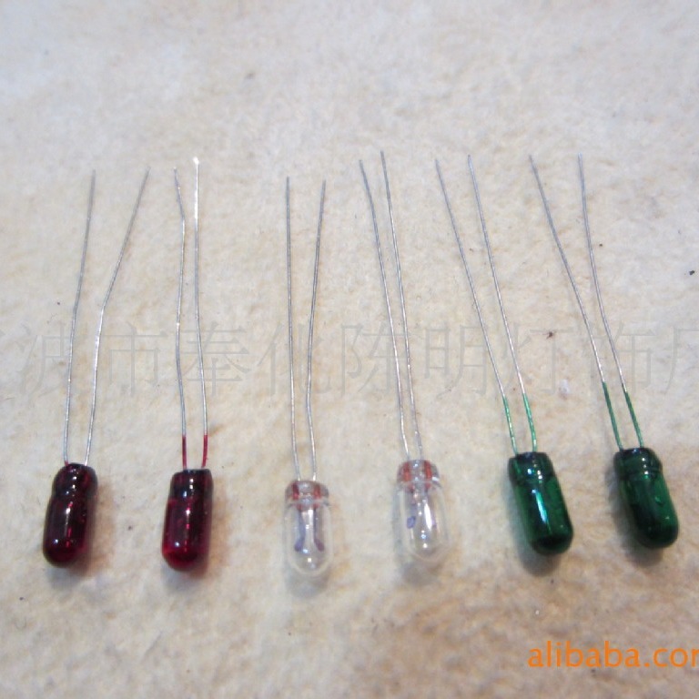 Manufacturer Supplies Small Light Bulbs with Wires, Small Light Bulbs, Miniature Rice Bulbs, Clock Bulbs, Mosquito Killer Lamps, Energy-Saving Mini Tungsten Filaments