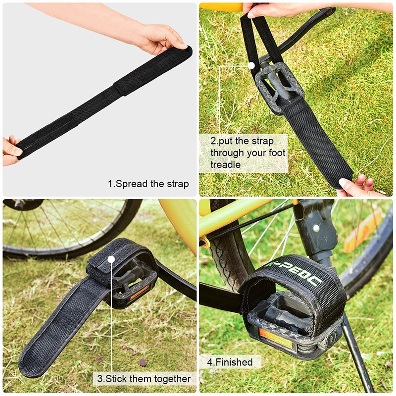 Wholesale outdoor riding pedal foot cover dead flying bicycle pedal fixed beam foot belt pedal dog mouth foot cover