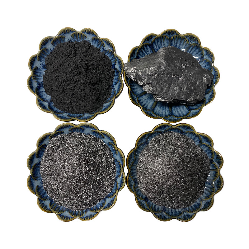 Flame Retardant Expandable Graphite Powder 300 Times Expanded Graphite Powder Fireproof Coating Sealant Strip Expandable Graphite