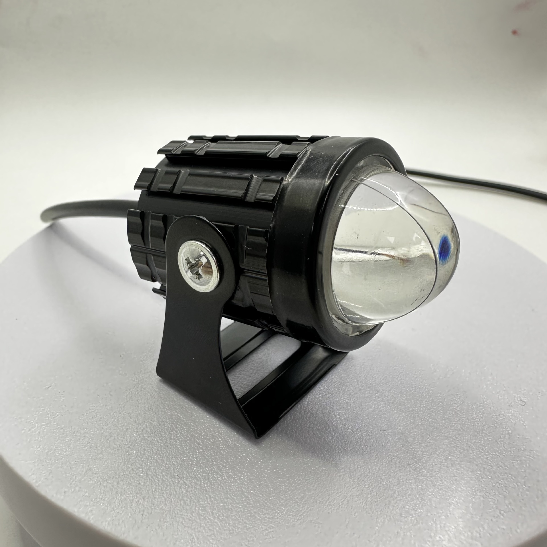 Cross-Border Led Car Lights Waterproof Motorcycle Spotlights Super Mini Small Steel Cannon Electric Vehicle Modified Two-Color Headlights