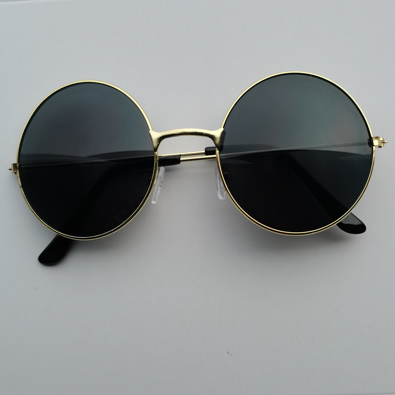 Cyber Red Hyaluronic Acid Yellow Duck Glasses 7001 Round Prince Plain Glasses