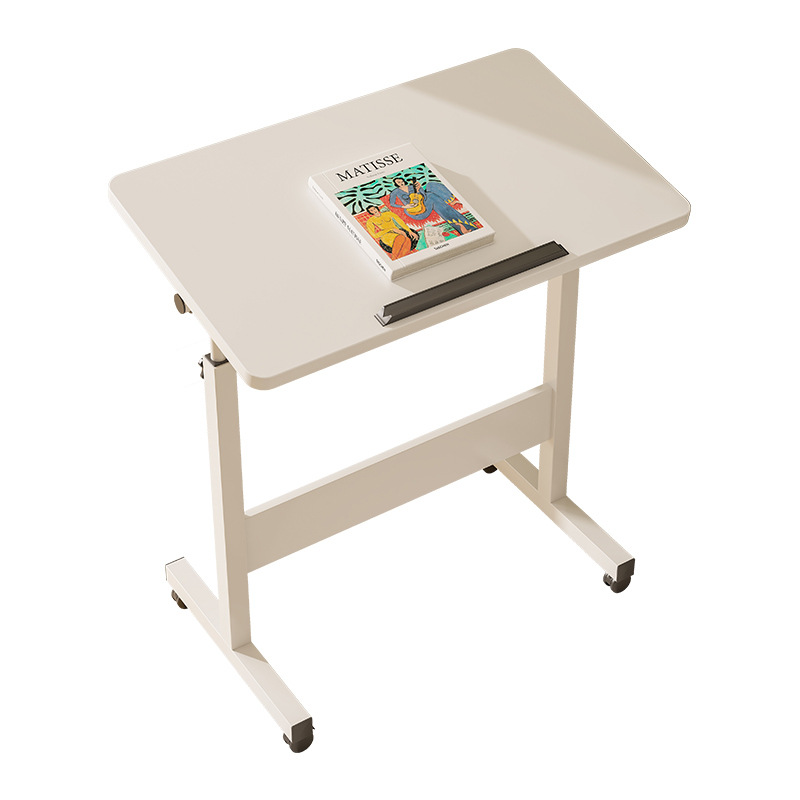 Foldable Computer Desk Bedroom Household Simple Drawing Table Movable Lifting Bedside Computer Desk Mobile Book Table