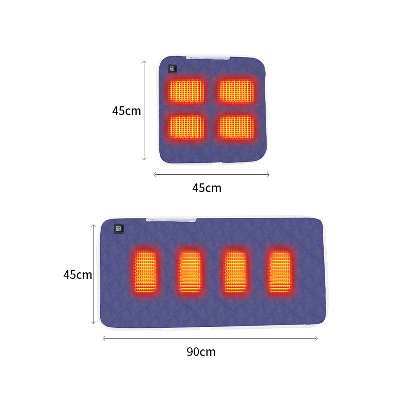 Cross-border new smart 5V heating cushion office outdoor heating blanket heating pad