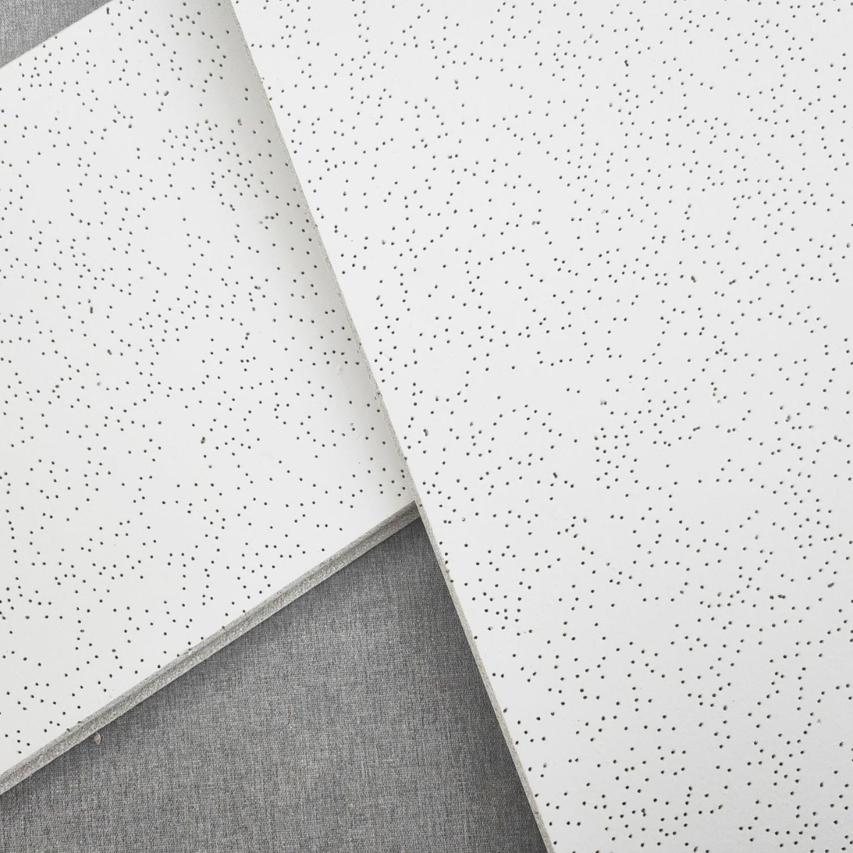 Antibacterial Mineral Wool Moisture-Proof Ceiling Panel with Coating, Medical Mineral Wool Board 600, Sound-Absorbing, Moisture-Proof, Antibacterial