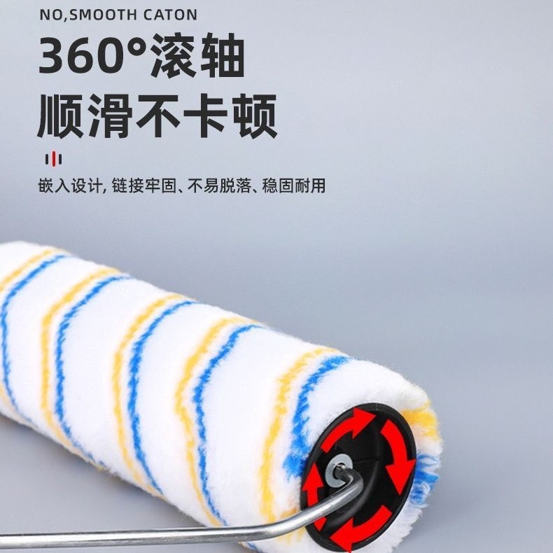 9 inch roller brush wall latex paint brush roller brush paint brush manufacturers 9 inch roller brush handle roller core wholesale