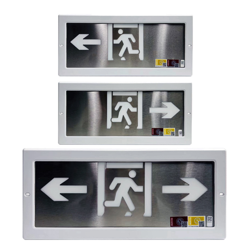Fire emergency indicator LED new national standard emergency channel emergency evacuation sign light safety exit sign