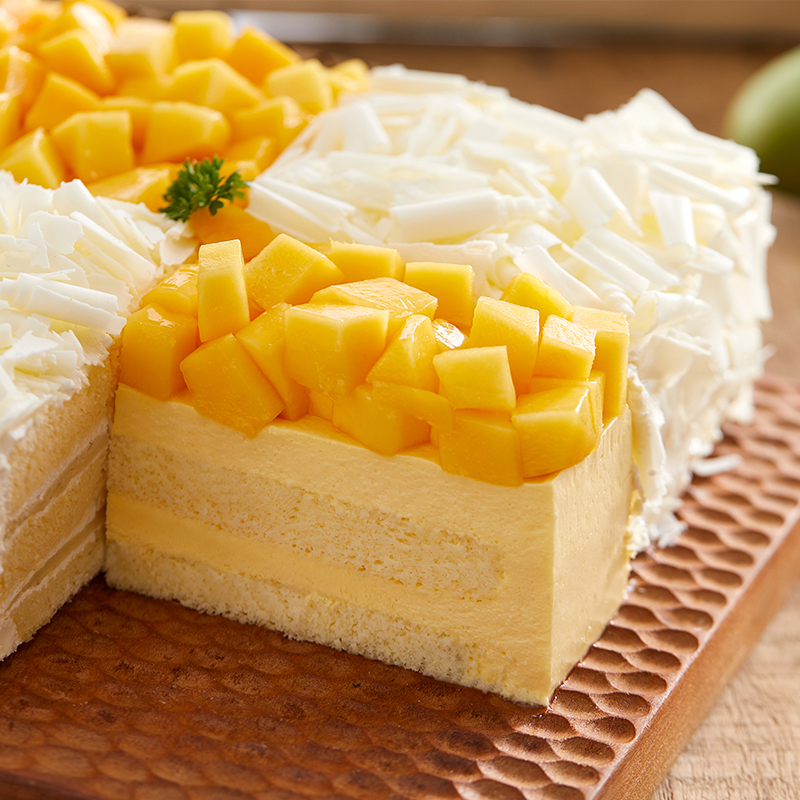 【】Durian Double Birthday Cake Animal Cream Afternoon Tea Same City Delivery Shenzhen Party