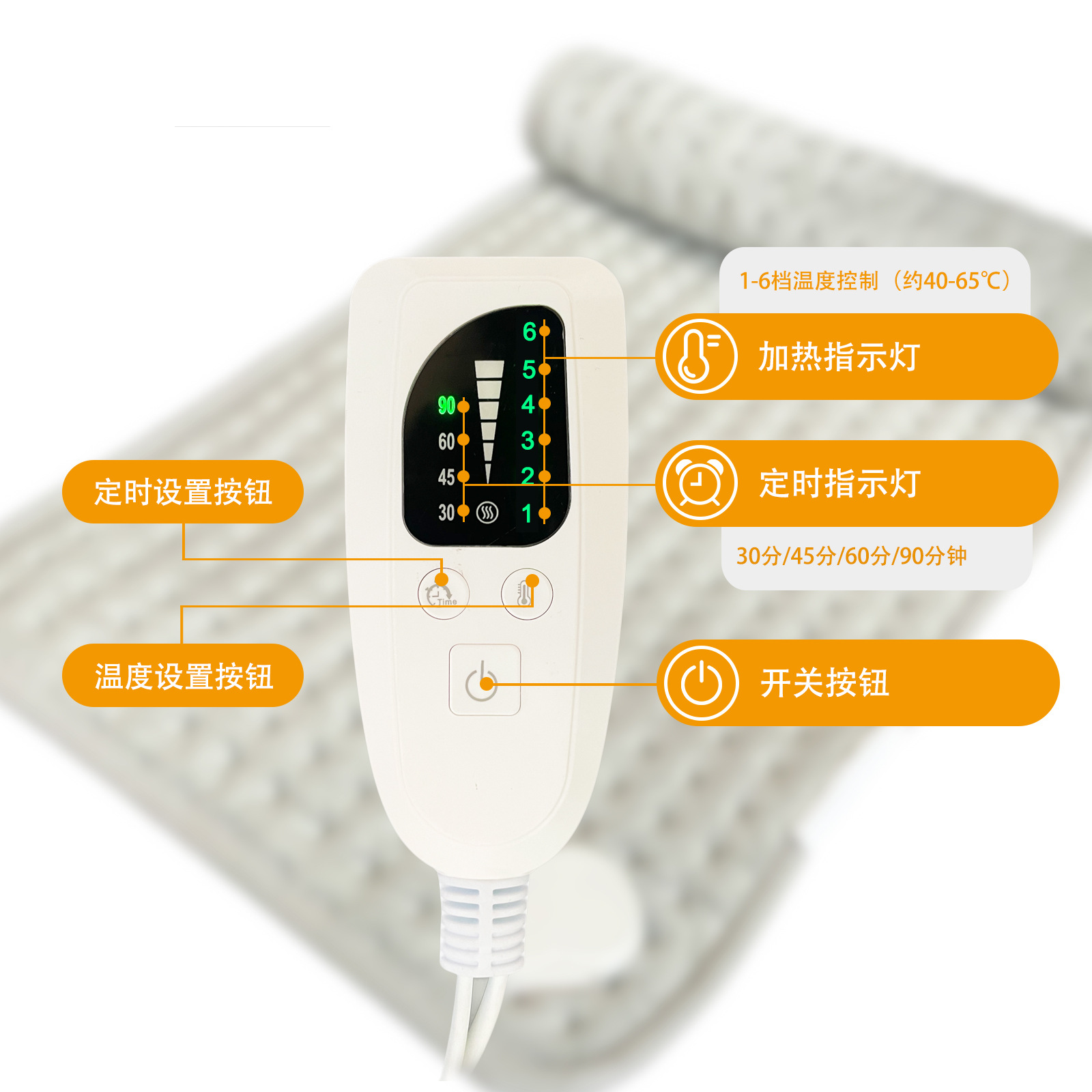 Cross-Border Special Heatingpad Multifunctional Heating Pad Electric Blanket Hot Compress Physiotherapy Pad Heating Pad Factory Supply