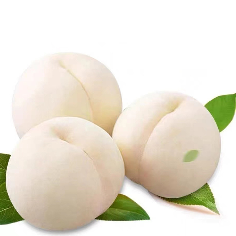 Большой белый персик Шаньдун, прямая доставка из места происхождения, кремовый белый персик, бесплатная доставка, сезонный фрукт, дропшиппинг