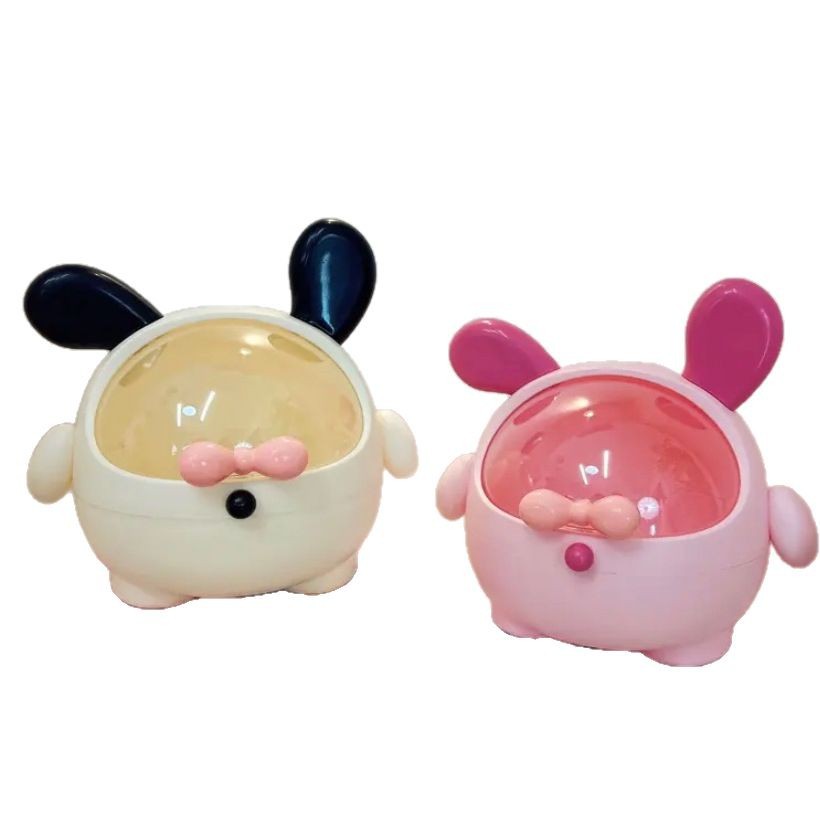 Creative Dun Dun Dog Hair Jewelry Box Desktop Storage Large Capacity Children and Girls Hair Rope Jewelry Storage Box