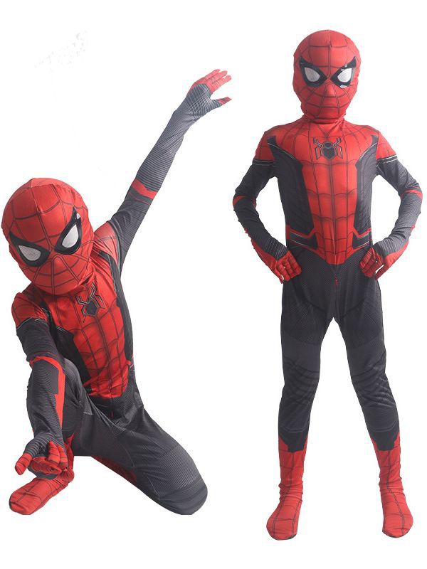 Spider Skinny Man Jumpsuit Kids Halloween Costume Expedition Clothes Extraordinary Steel Myers Costume Gwen