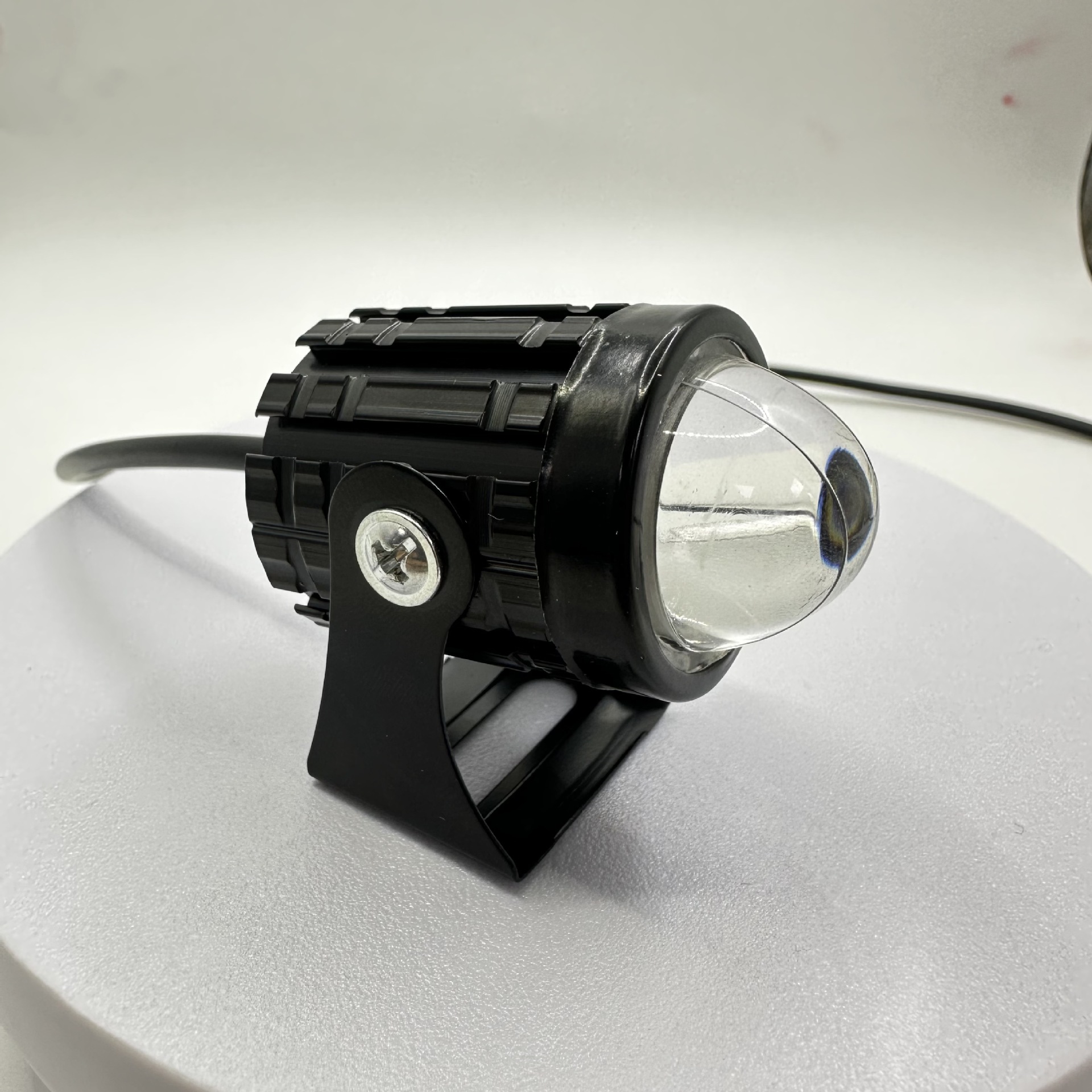 Cross-Border Led Car Lights Waterproof Motorcycle Spotlights Super Mini Small Steel Cannon Electric Vehicle Modified Two-Color Headlights