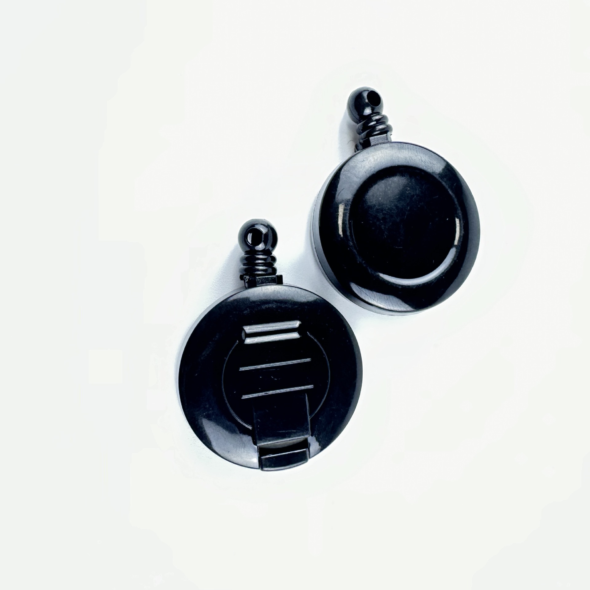 Round Retractable Buckle Outdoor Solid Color Easy-Pull Buckle Easy-Pull Buckle Puller Id Buckle Portable Retractable