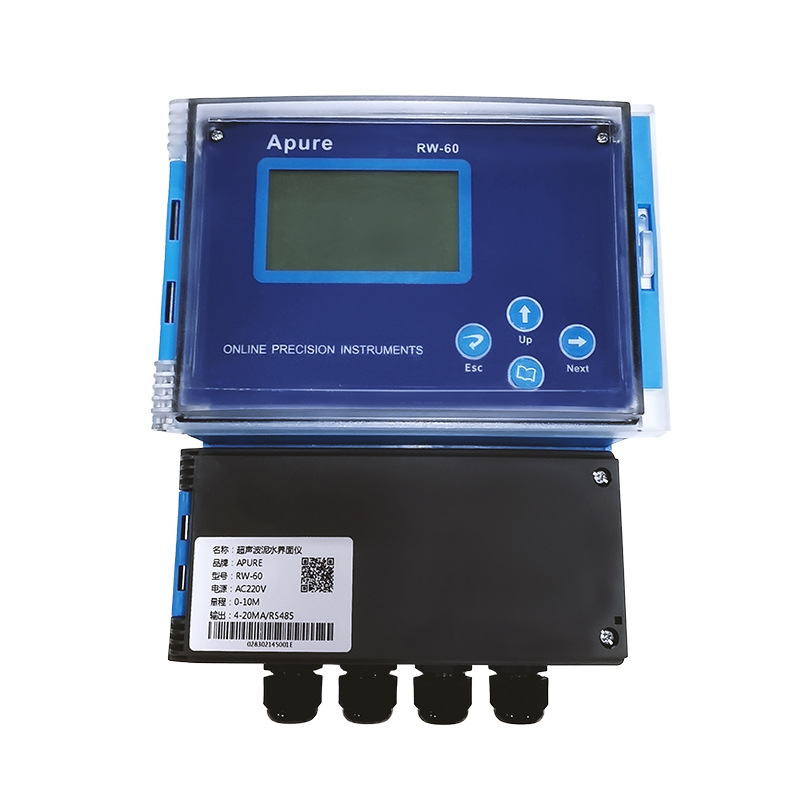 Apure Industrial Online Ultrasonic Level Meter Rw-60 Sludge Level Meter Sludge Interface Meter Mud Level Meter